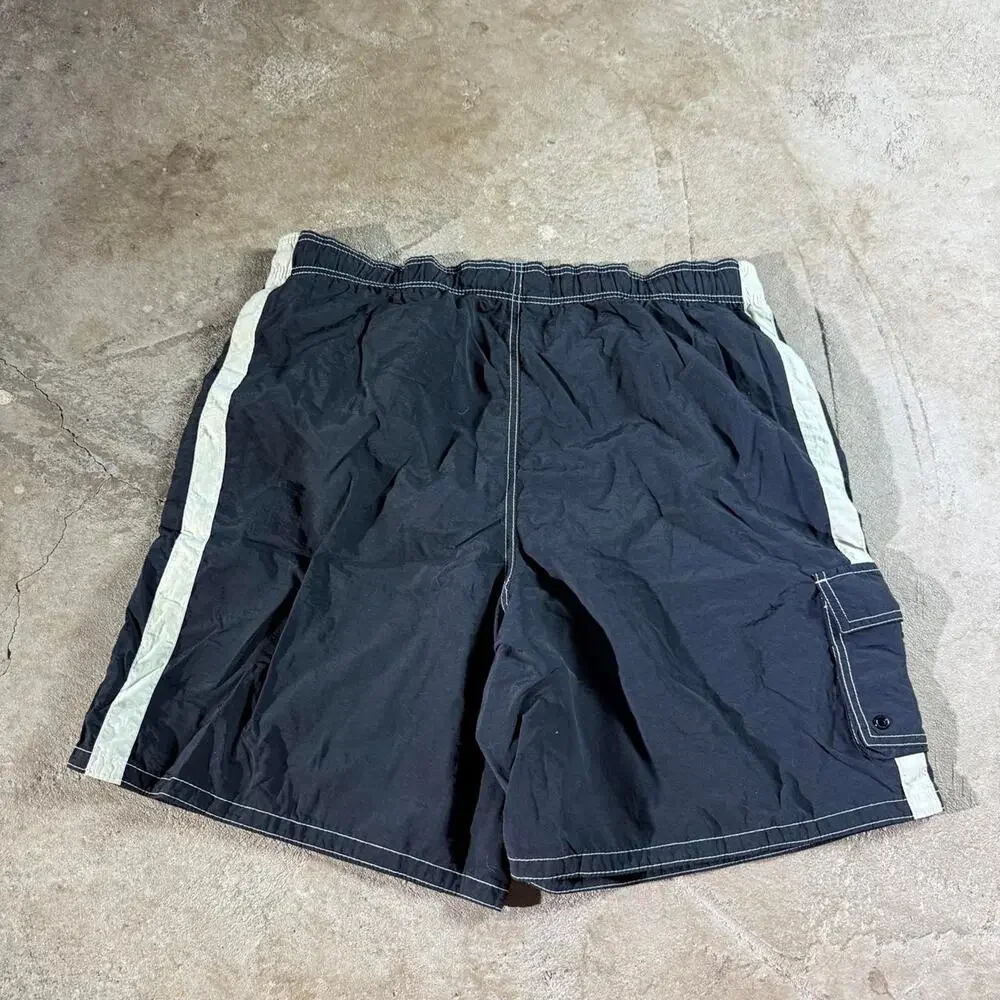 Y2K Black Merona Swim Trunks